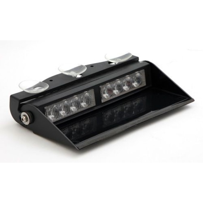 Set Flash blitz auto interior, montare parbriz - 8 LED-uri